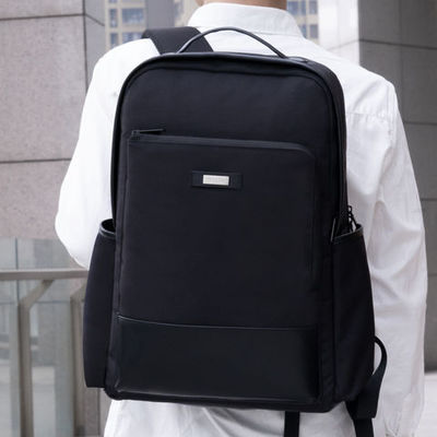RPET Waterproof Black Business Bag 15,6&quot; RPET Laptop Backpack