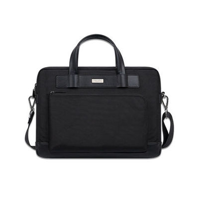 Borsa per messaggeri in pelle di nylon pu, cartellone con cintura a spalla