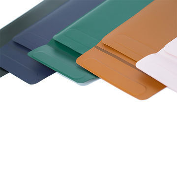 Manica leggera per portatile in pelle PU, manica per computer impermeabile per Macbook