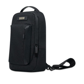Portafoglio resistente all' acqua Borsa da tiro Color nero resistente per tablet